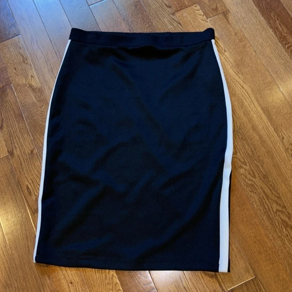 George Black Pencil Skirt Sz  Large - Picture 3 of 13
